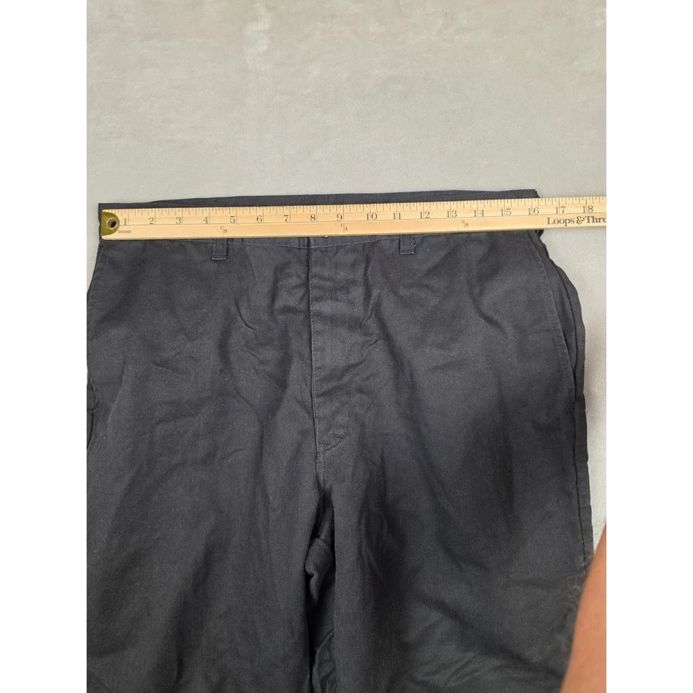 Dickies Double Knee Work Pants Mens 32x32 Black Straight Carpenter Utility *Read